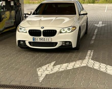 БМВ 5 Серия 2014 в Николаеве на Automoto.ua Белый БМВ 5 Серия, объемом двигателя 3 л и пробегом 273 тыс. км за 22000 $, фото 5 на Automoto.ua