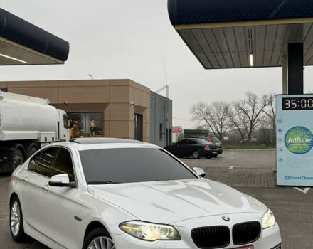 Белый БМВ 5 Серия, объемом двигателя 2 л и пробегом 136 тыс. км за 13950 $, фото 2 на Automoto.ua