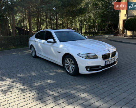 Белый БМВ 5 Серия, объемом двигателя 2 л и пробегом 203 тыс. км за 14000 $, фото 1 на Automoto.ua