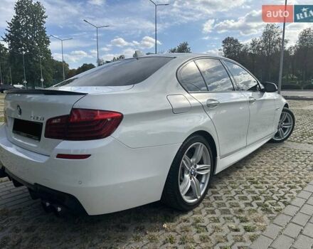 Белый БМВ 5 Серия, объемом двигателя 3 л и пробегом 185 тыс. км за 19500 $, фото 6 на Automoto.ua