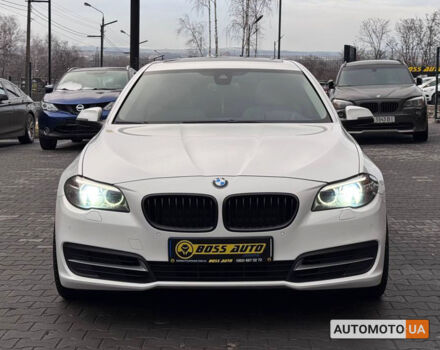 Белый БМВ 5 Серия, объемом двигателя 2 л и пробегом 225 тыс. км за 18300 $, фото 1 на Automoto.ua