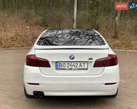 Белый БМВ 5 Серия, объемом двигателя 2 л и пробегом 133 тыс. км за 17100 $, фото 9 на Automoto.ua