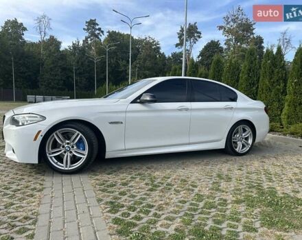 Белый БМВ 5 Серия, объемом двигателя 3 л и пробегом 185 тыс. км за 19500 $, фото 2 на Automoto.ua