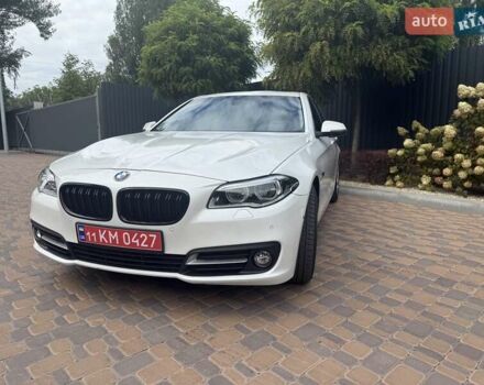 Белый БМВ 5 Серия, объемом двигателя 2 л и пробегом 170 тыс. км за 15800 $, фото 6 на Automoto.ua