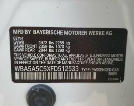 Білий БМВ 5 Серія, об'ємом двигуна 2 л та пробігом 162 тис. км за 1800 $, фото 11 на Automoto.ua