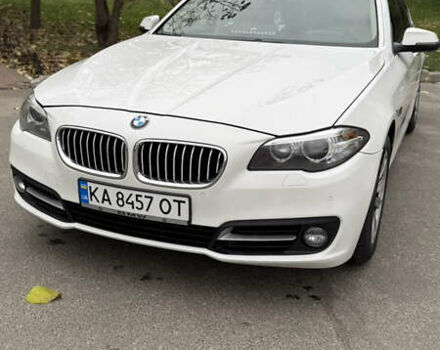 Белый БМВ 5 Серия, объемом двигателя 2 л и пробегом 195 тыс. км за 14700 $, фото 1 на Automoto.ua