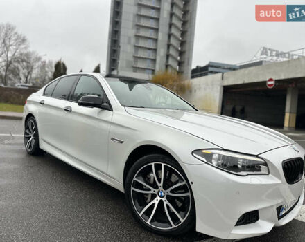 Белый БМВ 5 Серия, объемом двигателя 3 л и пробегом 156 тыс. км за 20499 $, фото 3 на Automoto.ua
