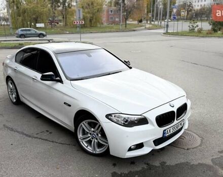 Белый БМВ 5 Серия, объемом двигателя 2 л и пробегом 196 тыс. км за 19500 $, фото 1 на Automoto.ua