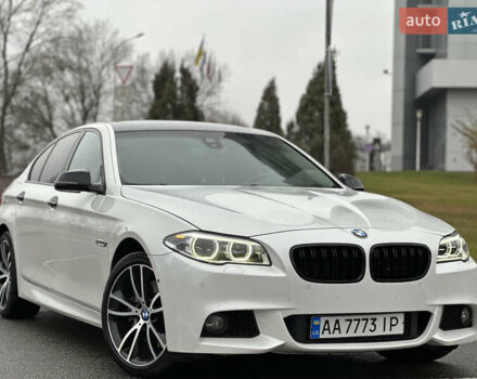 Белый БМВ 5 Серия, объемом двигателя 3 л и пробегом 156 тыс. км за 20499 $, фото 5 на Automoto.ua