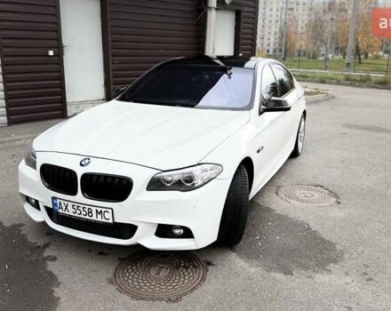Белый БМВ 5 Серия, объемом двигателя 2 л и пробегом 196 тыс. км за 19500 $, фото 4 на Automoto.ua