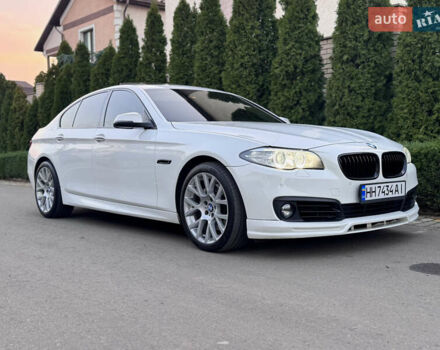 Білий БМВ 5 Серія, об'ємом двигуна 3 л та пробігом 155 тис. км за 17700 $, фото 1 на Automoto.ua