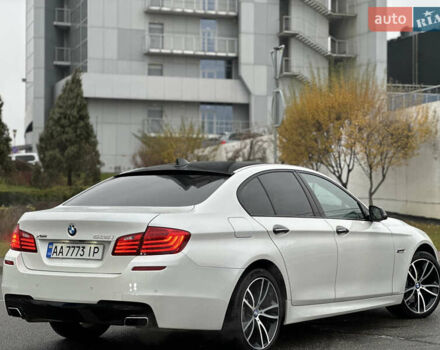 Белый БМВ 5 Серия, объемом двигателя 3 л и пробегом 156 тыс. км за 20499 $, фото 20 на Automoto.ua