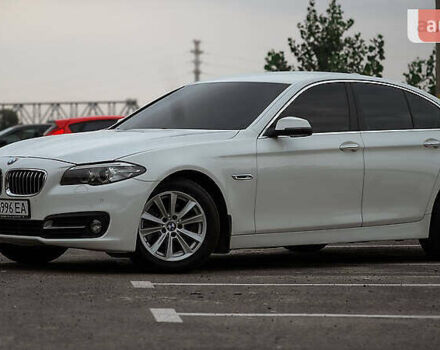 Белый БМВ 5 Серия, объемом двигателя 2 л и пробегом 172 тыс. км за 16700 $, фото 2 на Automoto.ua