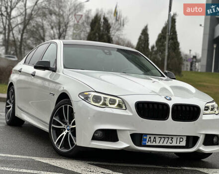 Белый БМВ 5 Серия, объемом двигателя 3 л и пробегом 156 тыс. км за 20499 $, фото 6 на Automoto.ua