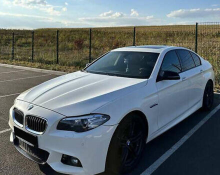 Белый БМВ 5 Серия, объемом двигателя 2 л и пробегом 149 тыс. км за 14000 $, фото 1 на Automoto.ua