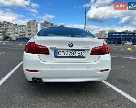 Белый БМВ 5 Серия, объемом двигателя 2 л и пробегом 129 тыс. км за 15900 $, фото 1 на Automoto.ua