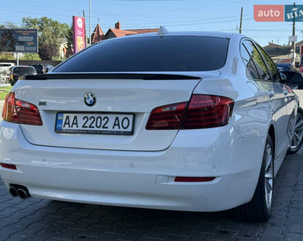 Белый БМВ 5 Серия, объемом двигателя 2 л и пробегом 148 тыс. км за 18800 $, фото 1 на Automoto.ua