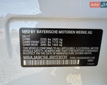 Белый БМВ 5 Серия, объемом двигателя 2 л и пробегом 139 тыс. км за 23900 $, фото 23 на Automoto.ua