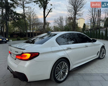 Белый БМВ 5 Серия, объемом двигателя 3 л и пробегом 146 тыс. км за 35000 $, фото 12 на Automoto.ua