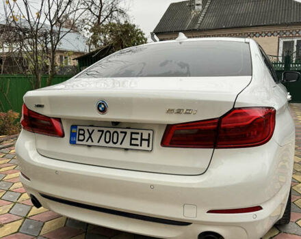 Белый БМВ 5 Серия, объемом двигателя 2 л и пробегом 128 тыс. км за 26000 $, фото 3 на Automoto.ua
