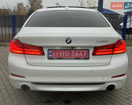 Белый БМВ 5 Серия, объемом двигателя 2 л и пробегом 196 тыс. км за 23000 $, фото 8 на Automoto.ua