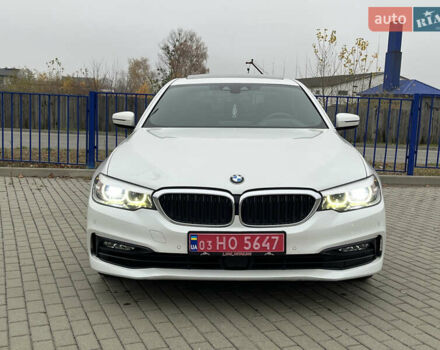 Белый БМВ 5 Серия, объемом двигателя 2 л и пробегом 196 тыс. км за 23000 $, фото 2 на Automoto.ua