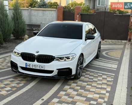 Белый БМВ 5 Серия, объемом двигателя 3 л и пробегом 163 тыс. км за 31500 $, фото 5 на Automoto.ua