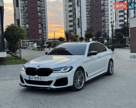 Белый БМВ 5 Серия, объемом двигателя 3 л и пробегом 146 тыс. км за 35000 $, фото 2 на Automoto.ua