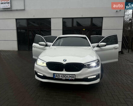 Белый БМВ 5 Серия, объемом двигателя 2 л и пробегом 221 тыс. км за 21500 $, фото 1 на Automoto.ua