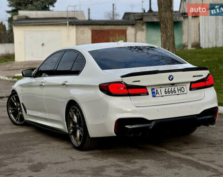 Белый БМВ 5 Серия, объемом двигателя 4.39 л и пробегом 106 тыс. км за 38000 $, фото 3 на Automoto.ua