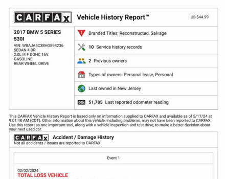 Белый БМВ 5 Серия, объемом двигателя 2 л и пробегом 83 тыс. км за 28800 $, фото 72 на Automoto.ua