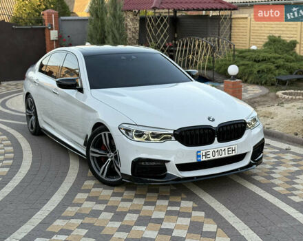 Білий БМВ 5 Серія, об'ємом двигуна 3 л та пробігом 159 тис. км за 33500 $, фото 1 на Automoto.ua
