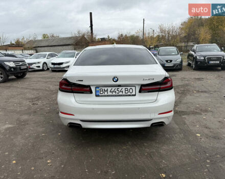 Белый БМВ 5 Серия, объемом двигателя 3 л и пробегом 132 тыс. км за 31500 $, фото 6 на Automoto.ua