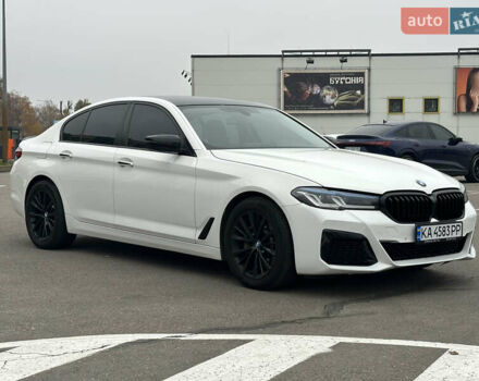 Белый БМВ 5 Серия, объемом двигателя 3 л и пробегом 220 тыс. км за 29950 $, фото 9 на Automoto.ua