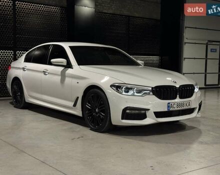 Белый БМВ 5 Серия, объемом двигателя 2 л и пробегом 204 тыс. км за 29300 $, фото 5 на Automoto.ua