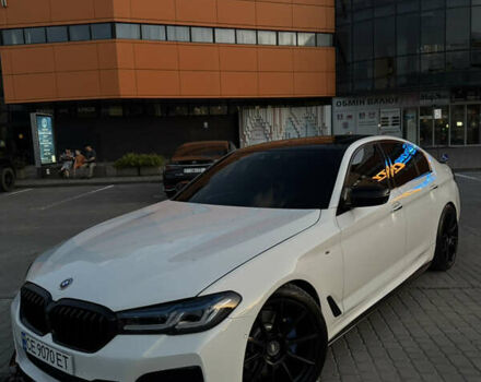 Белый БМВ 5 Серия, объемом двигателя 3 л и пробегом 180 тыс. км за 35400 $, фото 5 на Automoto.ua