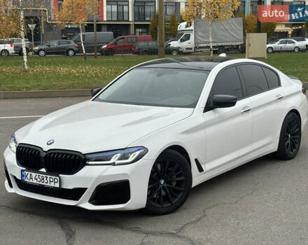 Белый БМВ 5 Серия, объемом двигателя 3 л и пробегом 220 тыс. км за 29950 $, фото 1 на Automoto.ua