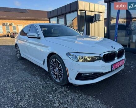 Белый БМВ 5 Серия, объемом двигателя 2 л и пробегом 221 тыс. км за 18700 $, фото 1 на Automoto.ua