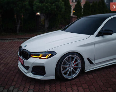 Белый БМВ 5 Серия, объемом двигателя 3 л и пробегом 139 тыс. км за 35000 $, фото 75 на Automoto.ua