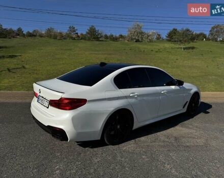Белый БМВ 5 Серия, объемом двигателя 2 л и пробегом 139 тыс. км за 23900 $, фото 1 на Automoto.ua