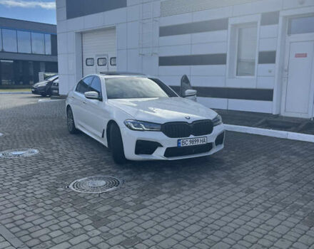 Белый БМВ 5 Серия, объемом двигателя 2 л и пробегом 191 тыс. км за 27900 $, фото 1 на Automoto.ua