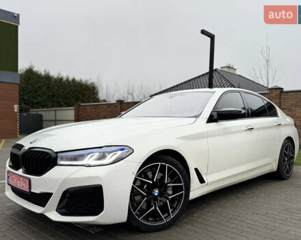 Белый БМВ 5 Серия, объемом двигателя 2 л и пробегом 93 тыс. км за 24000 $, фото 1 на Automoto.ua