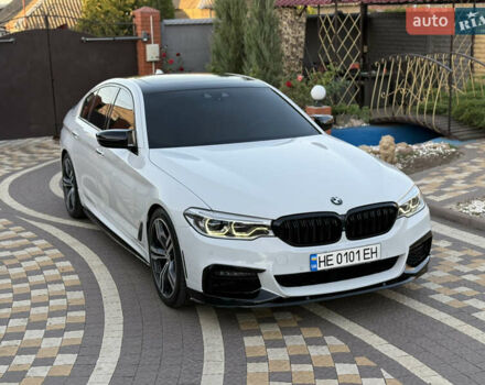 Белый БМВ 5 Серия, объемом двигателя 3 л и пробегом 163 тыс. км за 31500 $, фото 2 на Automoto.ua