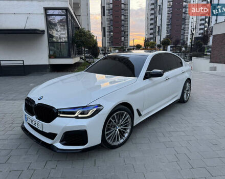 Белый БМВ 5 Серия, объемом двигателя 3 л и пробегом 146 тыс. км за 35000 $, фото 10 на Automoto.ua