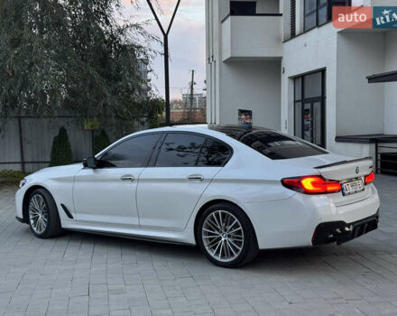 Белый БМВ 5 Серия, объемом двигателя 3 л и пробегом 146 тыс. км за 35000 $, фото 8 на Automoto.ua