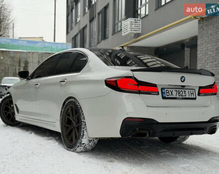 Белый БМВ 5 Серия, объемом двигателя 3 л и пробегом 139 тыс. км за 37900 $, фото 14 на Automoto.ua