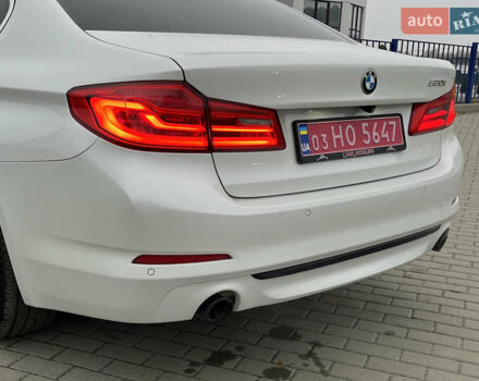 Белый БМВ 5 Серия, объемом двигателя 2 л и пробегом 196 тыс. км за 23000 $, фото 6 на Automoto.ua
