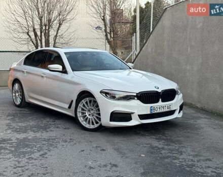 Белый БМВ 5 Серия, объемом двигателя 3 л и пробегом 157 тыс. км за 35499 $, фото 1 на Automoto.ua