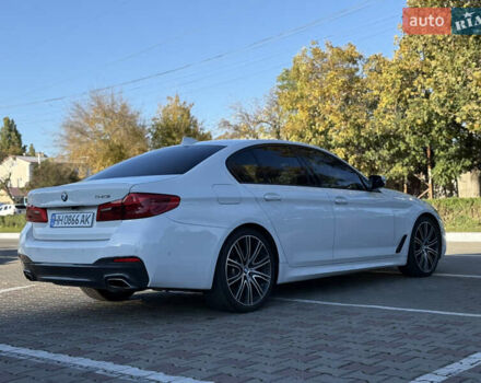 Білий БМВ 5 Серія, об'ємом двигуна 3 л та пробігом 83 тис. км за 34500 $, фото 7 на Automoto.ua