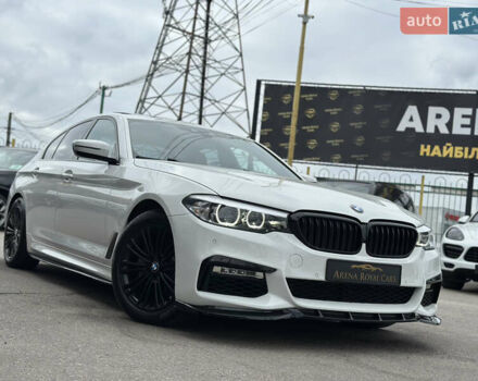 Белый БМВ 5 Серия, объемом двигателя 3 л и пробегом 99 тыс. км за 33500 $, фото 2 на Automoto.ua